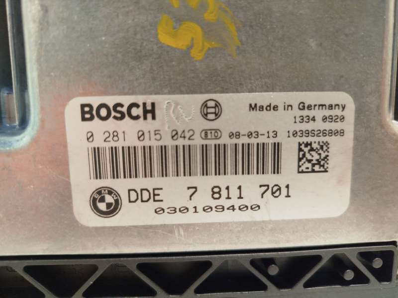 Recambio de centralita motor uce para bmw 3 (e90) 318 d referencia OEM IAM 7811701 13617811701 0281015042 - Gris 4
