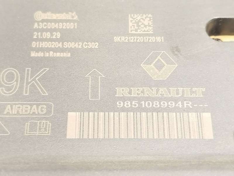 Recambio de centralita airbag para renault captur ii referencia OEM IAM 985108994R  A3C00492001 - Blanco 4