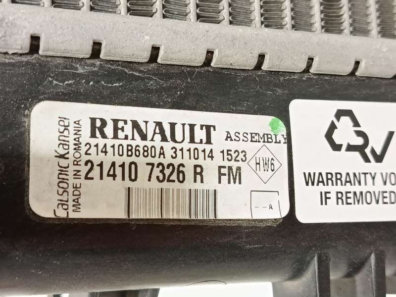 Recambio de radiador agua para dacia sandero ii (b8_) tce 90 (b8m1, b8ma) referencia OEM IAM 214107326R 4
