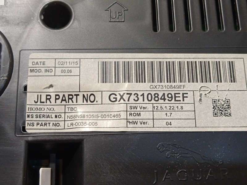 Recambio de cuadro instrumentos para jaguar xe 2.0 diesel cat referencia OEM IAM GX7310849EF - Rojo 6