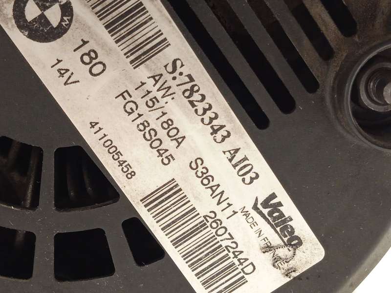 Recambio de alternador para bmw 1 (f20) 116 d referencia OEM IAM 7823343 12317823343 FG18S045 - Rojo 5