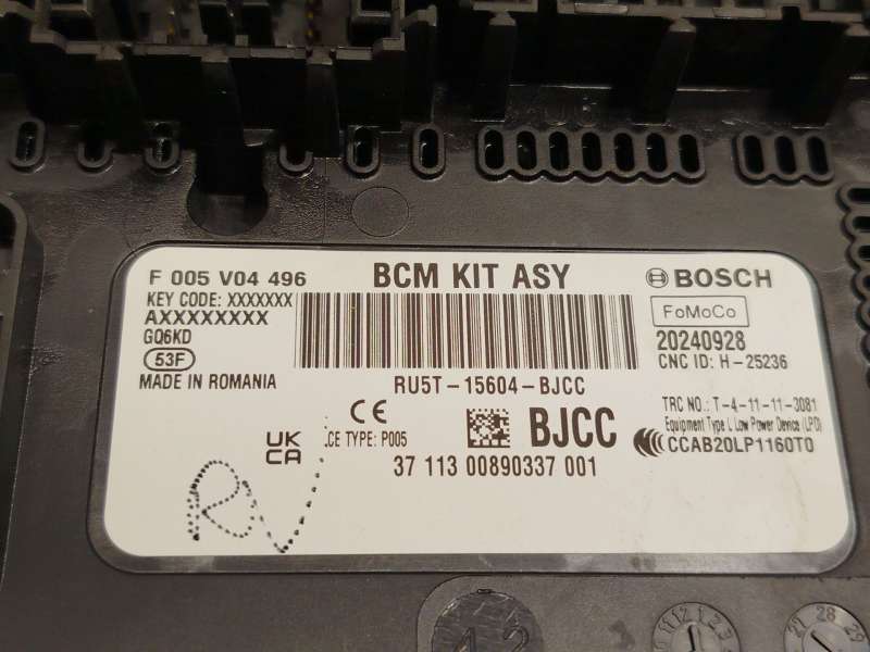 Recambio de caja reles / fusibles para ford kuga iii (dfk) 2.5 duratec plug-in-hybrid referencia OEM IAM RU5T15604BJCC 2758213 F - Gris 4