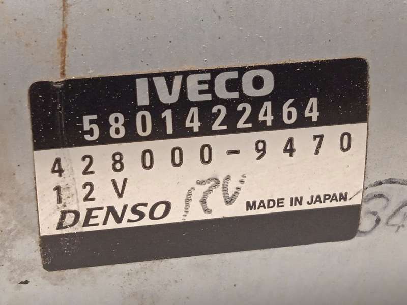 Recambio de motor arranque para iveco daily vi furgoneta 33s16, 35s16, 35c16, 40c16, 50c16 referencia OEM IAM 5801422464  428000 - Blanco 5