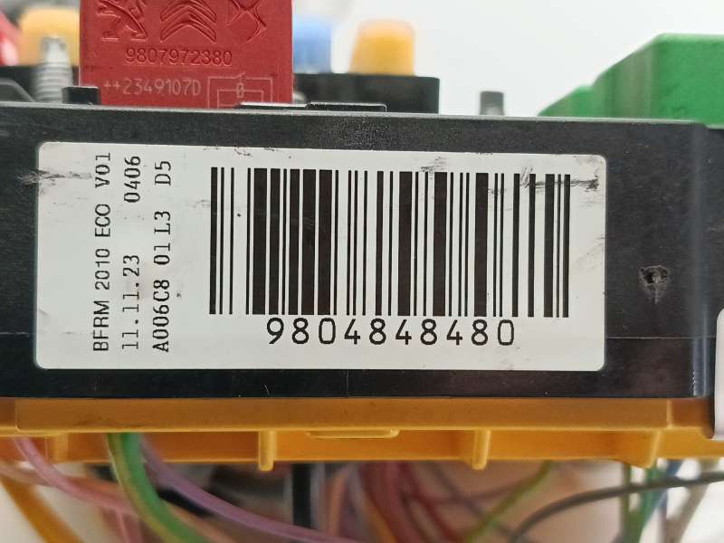 Recambio de caja reles / fusibles para peugeot 208 ii (ub_, up_, uw_, uj_) 1.2 puretech 100 referencia OEM IAM 9804848480 5