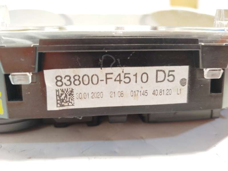 Recambio de cuadro instrumentos para toyota c-hr (_x1_) 2.0 hybrid (maxh10) referencia OEM IAM 83800F4510 7