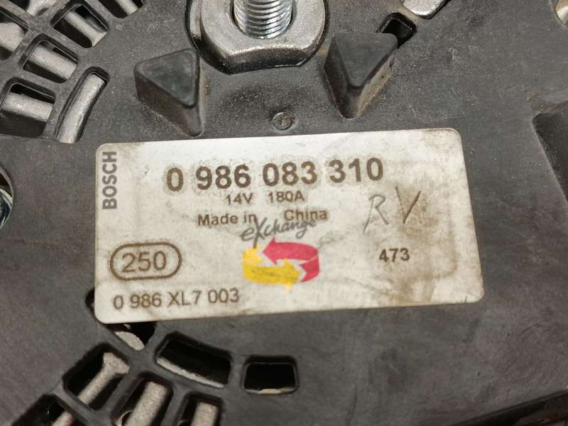 Recambio de alternador para skoda octavia iii (5e3, nl3, nr3) 1.6 tdi referencia OEM IAM 03L903023M  0986083310 - Negro 5