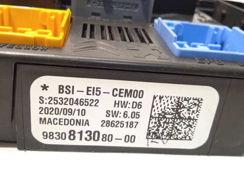 Recambio de caja reles / fusibles para citroën c5 aircross (ac_, aj_, ar_, a4_) 1.2 puretech 130 (arhnsj) referencia OEM IAM 983 - Gris 4