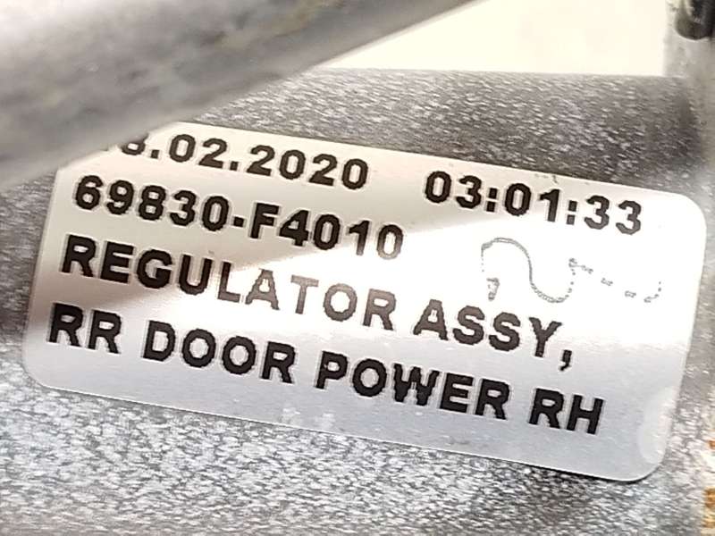 Recambio de elevalunas trasero derecho para toyota c-hr (_x1_) 2.0 hybrid (maxh10) referencia OEM IAM 69830F4010 4