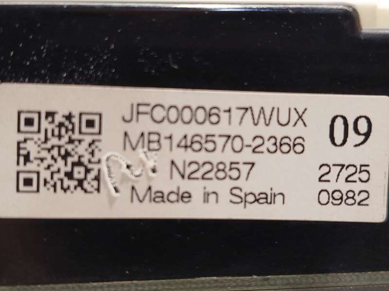 Recambio de mando climatizador para land rover range rover sport i (l320) 2.7 d 4x4 referencia OEM IAM JFC000617WUX  1465702366 - Negro 6
