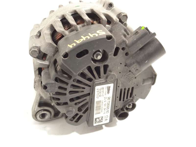 Recambio de alternador para peugeot 2008 i (cu_) 1.2 thp 110 / puretech 110 referencia OEM IAM 9670899580 2610711C TG12C106 - Negro 4