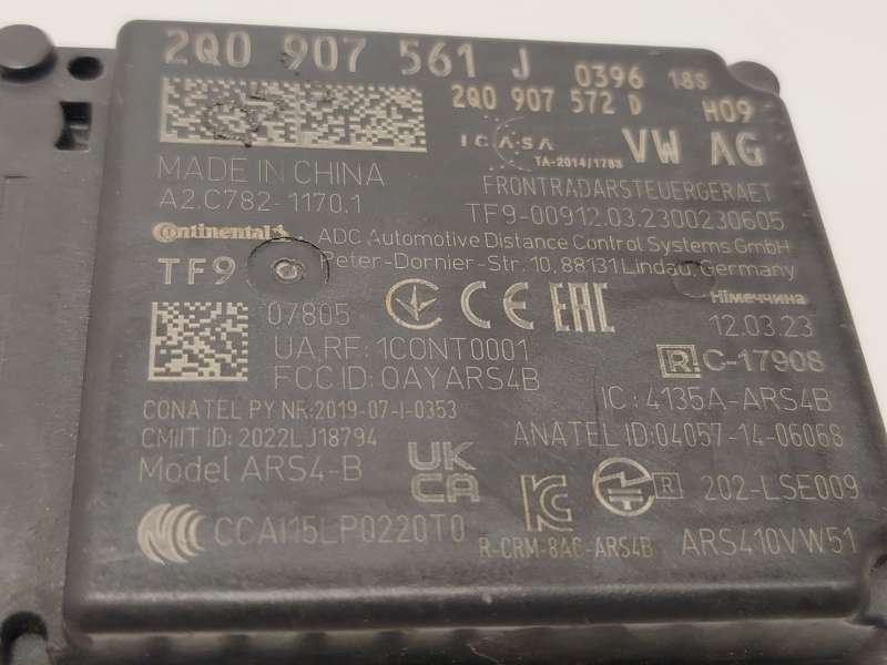 Recambio de modulo electronico para volkswagen tiguan (ad1, ax1) 2.0 tdi referencia OEM IAM 2Q0907561J 2Q0907572D A2C78211701 4
