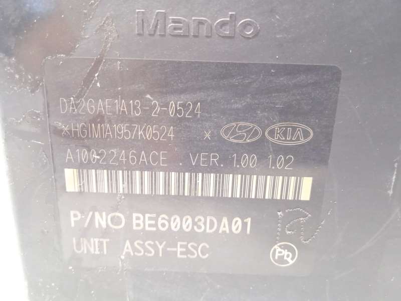 Recambio de abs para kia stonic (ybcuv) drive referencia OEM IAM 58910H8450 BE6003DA01 MGH85ADBH6013DA01 5