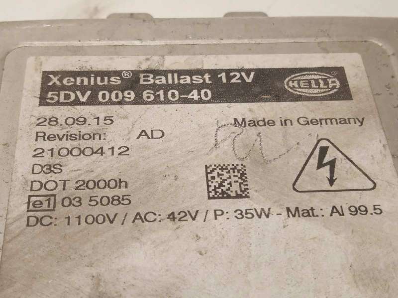 Recambio de centralita faros xenon para jaguar xe 2.0 diesel cat referencia OEM IAM 5DV00961040 - Rojo 3