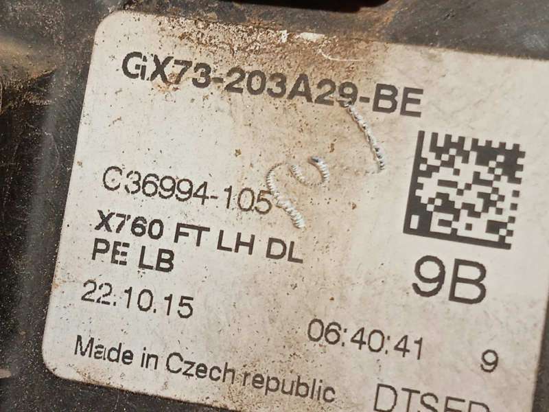 Recambio de cerradura puerta delantera izquierda para jaguar xe 2.0 diesel cat referencia OEM IAM GX73203A29BE - Rojo 3