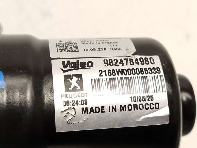 Recambio de motor limpia delantero para citroën c4 iii (ba_, bb_, bc_) e-c4 (bczkxc) referencia OEM IAM 9824784980  W000085339 - Blanco 4