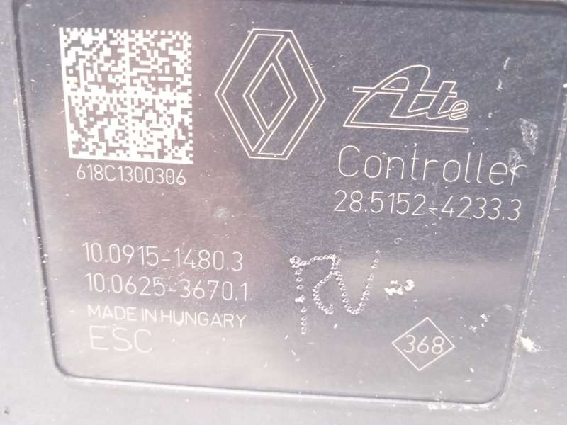 Recambio de abs para renault megane iv berlina 5p zen referencia OEM IAM 476607355R 28515242333 10022010264 5