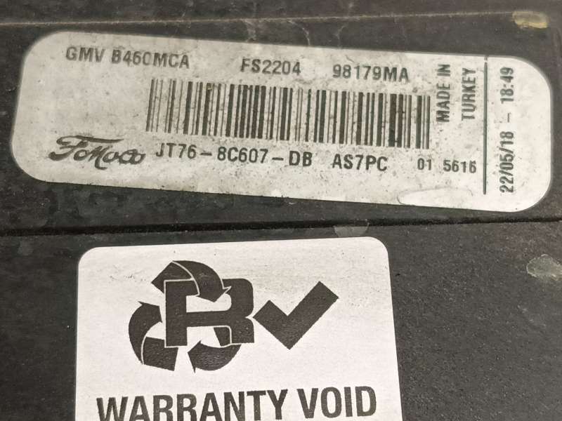 Recambio de electroventilador para ford transit courier b460 furgón/monospace 1.5 tdci referencia OEM IAM JT768C607DB 2707430 4