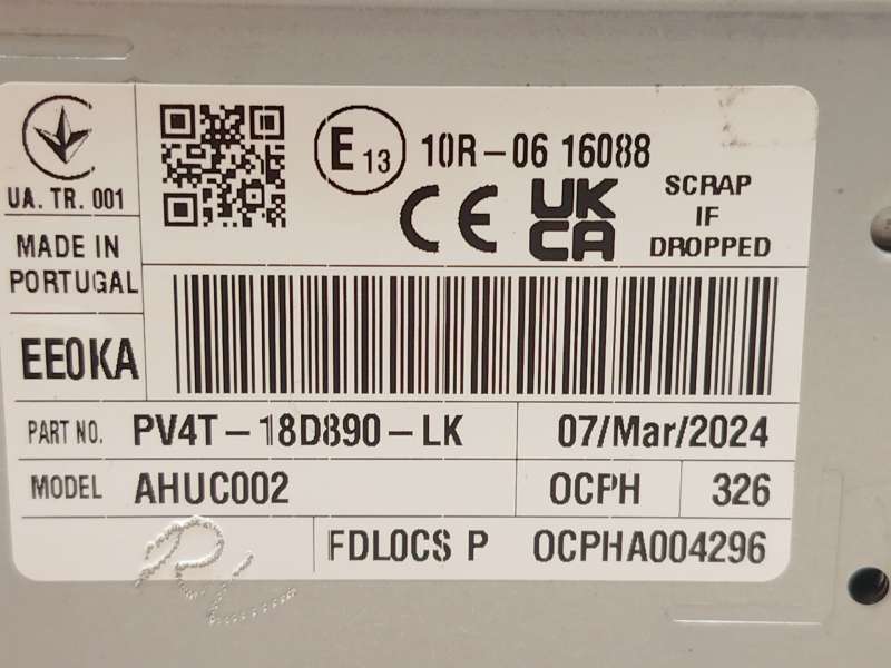 Recambio de sistema audio / radio cd para ford kuga iii (dfk) 2.5 fhev referencia OEM IAM PV4T18D890LK 2837109 - Verde 5