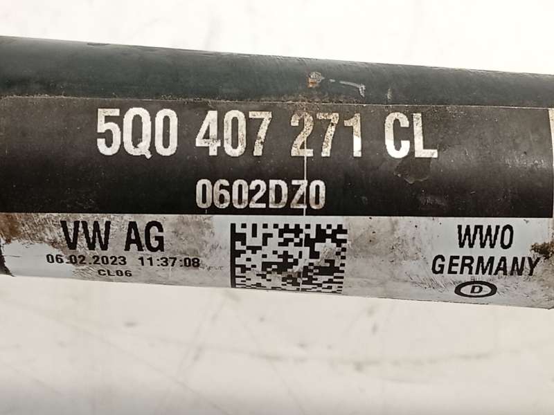 Recambio de transmision delantera izquierda para volkswagen t-roc (a11, d11) 1.5 tsi referencia OEM IAM 5Q0407271CL 5