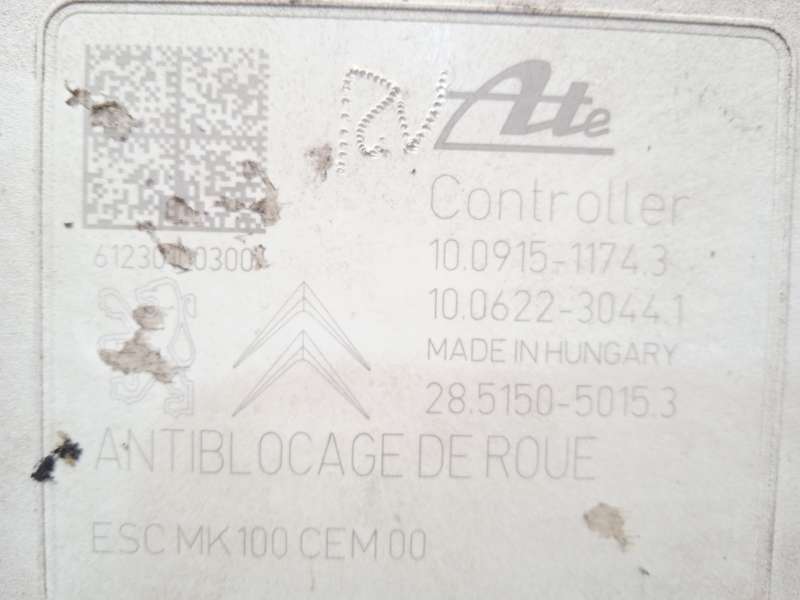 Recambio de abs para peugeot 208 active referencia OEM IAM 9802460980 10091511743 10022001224 5