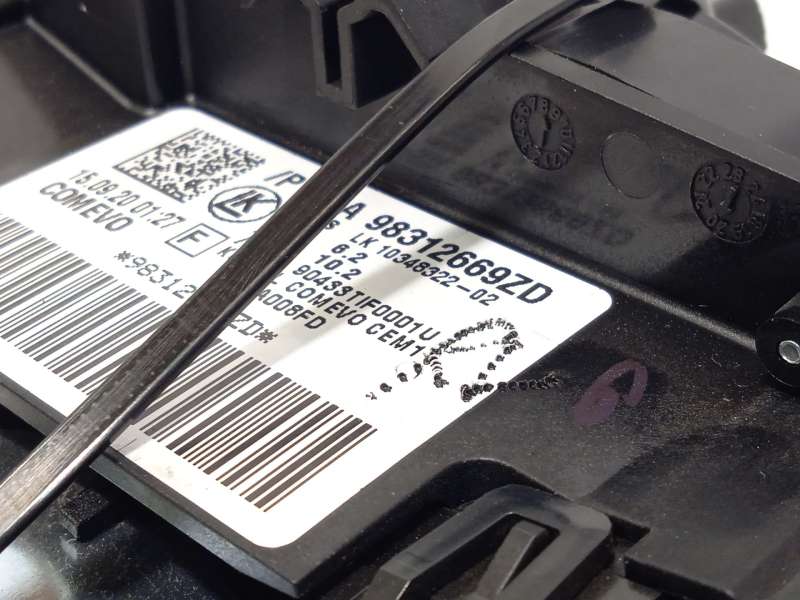 Recambio de mando intermitentes para citroën c5 aircross (ac_, aj_, ar_, a4_) 1.2 puretech 130 (arhnsj) referencia OEM IAM 98312 - Gris 6
