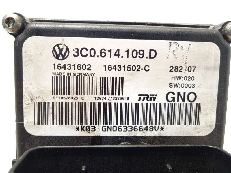 Recambio de abs para volkswagen passat variant (3c5) advance referencia OEM IAM 3C0614109D 16431502C 16431602 5