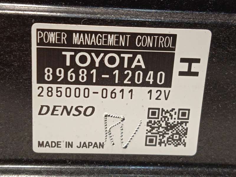 Recambio de centralita confort para toyota auris (_e15_) 1.8 hybrid (zwe150_) referencia OEM IAM 8968112040  2850000611 - Blanco 4