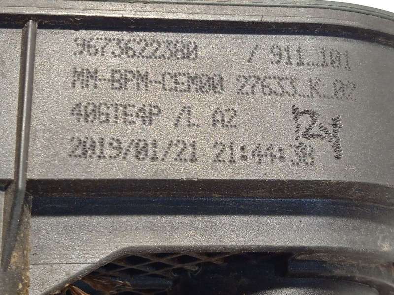 Recambio de caja mariposa para peugeot 2008 i (cu_) 1.2 puretech 82 referencia OEM IAM 9673622380 - Verde 5