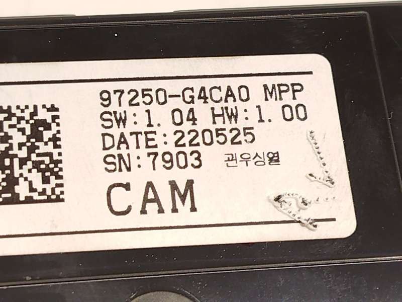 Recambio de mando climatizador para hyundai i30 (pde, pd, pden) 1.0 t-gdi referencia OEM IAM 97250G4CA0 97250G4CA0MPP - Granate 5