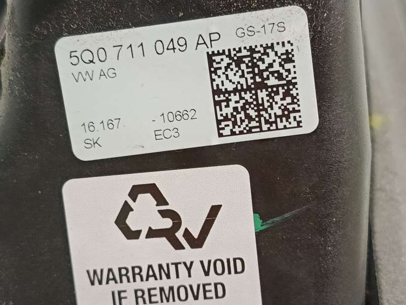 Recambio de palanca cambio para skoda octavia iii (5e3, nl3, nr3) 1.6 tdi referencia OEM IAM 5Q0711049AP - Negro 6