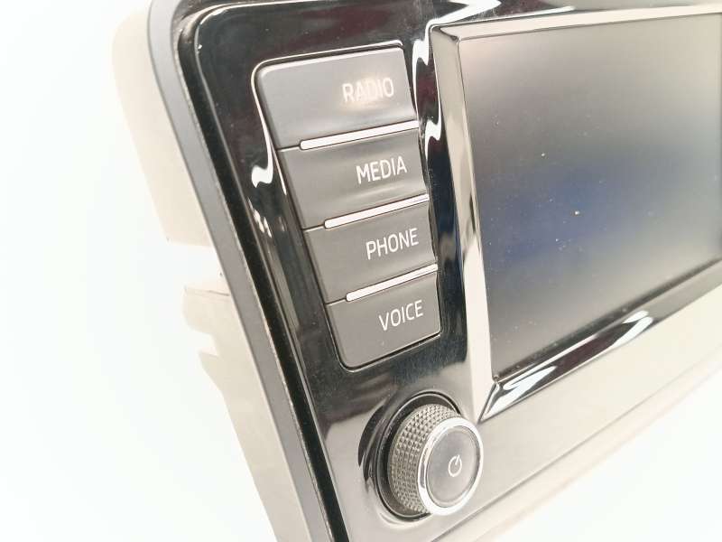 Recambio de pantalla multifuncion para skoda octavia iii (5e3, nl3, nr3) 1.6 tdi referencia OEM IAM 5E0919605HBIO - Negro 3