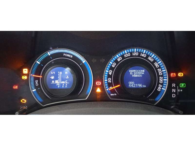 Recambio de cuadro instrumentos para toyota auris (_e15_) 1.8 hybrid (zwe150_) referencia OEM IAM 838000ZN50  2574602263 - Blanco 7
