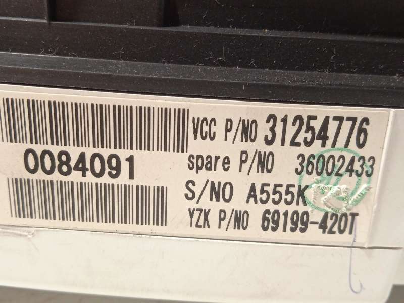 Recambio de cuadro instrumentos para volvo v50 (545) 2.0 d referencia OEM IAM 31254776 36002715 36002433 - Gris 6