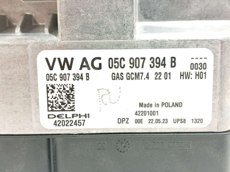 Recambio de centralita motor uce para volkswagen golf viii variant (cg5, db5) 1.0 tsi referencia OEM IAM 05C907394B  42022457 4