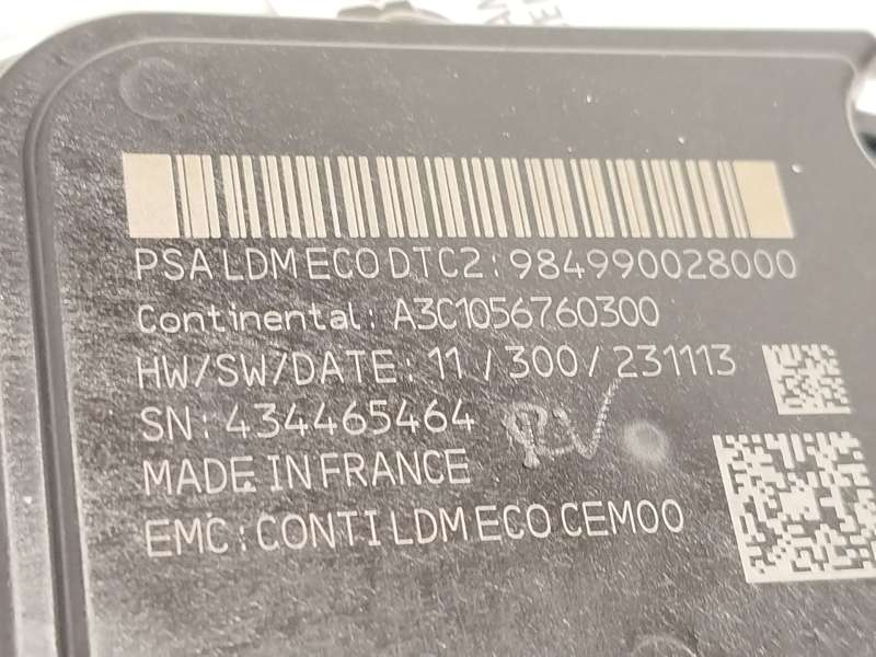 Recambio de centralita led izquierda para peugeot 308 iii (fb_, fh_, fp_, f3_, fm_) puretech 110 (fphnpl) referencia OEM IAM 984 4