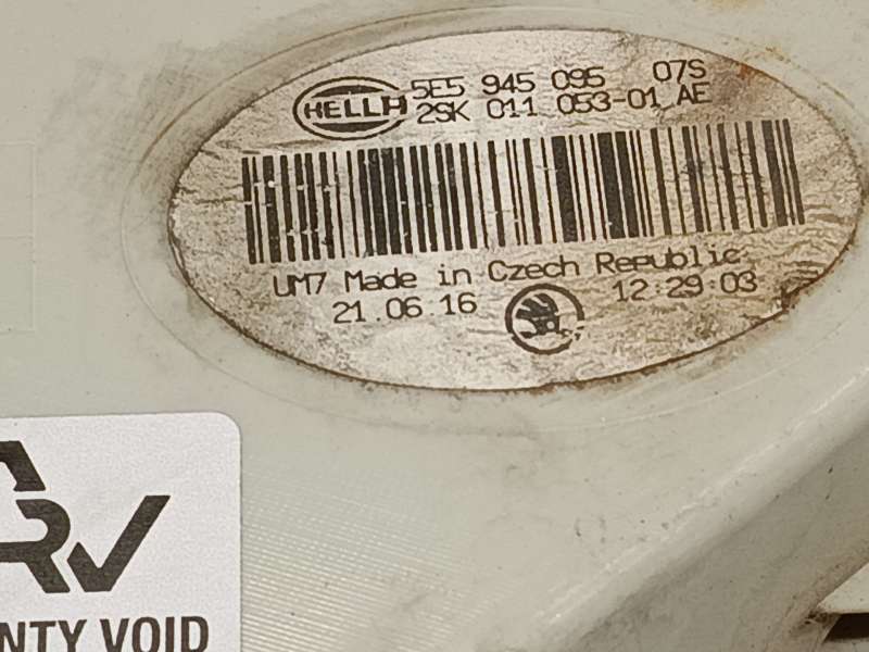 Recambio de piloto trasero izquierdo para skoda octavia iii (5e3, nl3, nr3) 1.6 tdi referencia OEM IAM 2SK01105301AE 2SK01105309 - Negro 5