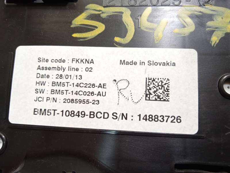 Recambio de cuadro instrumentos para ford focus lim. (cb8) trend referencia OEM IAM BM5T10849BCD 1879756 7