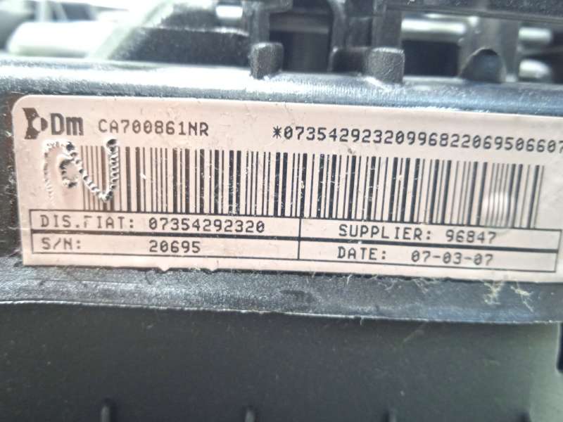 Recambio de airbag delantero izquierdo para lancia ypsilon (843_) 1.3 d multijet (843.axe11, 843.axe1a) referencia OEM IAM 07354 - Plata 5