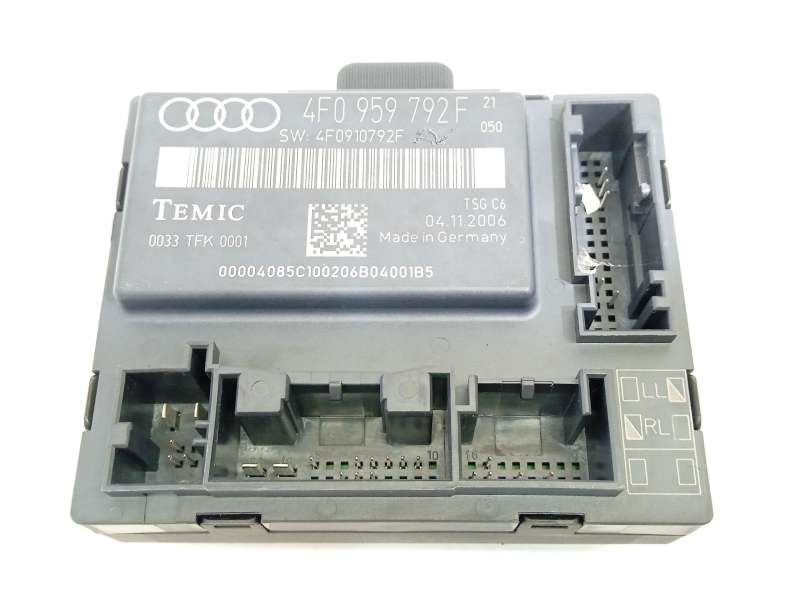 Recambio de centralita cierre para audi a6 c6 (4f2) 2.7 tdi referencia OEM IAM 4F0959792F 4F0910792F - Gris 3