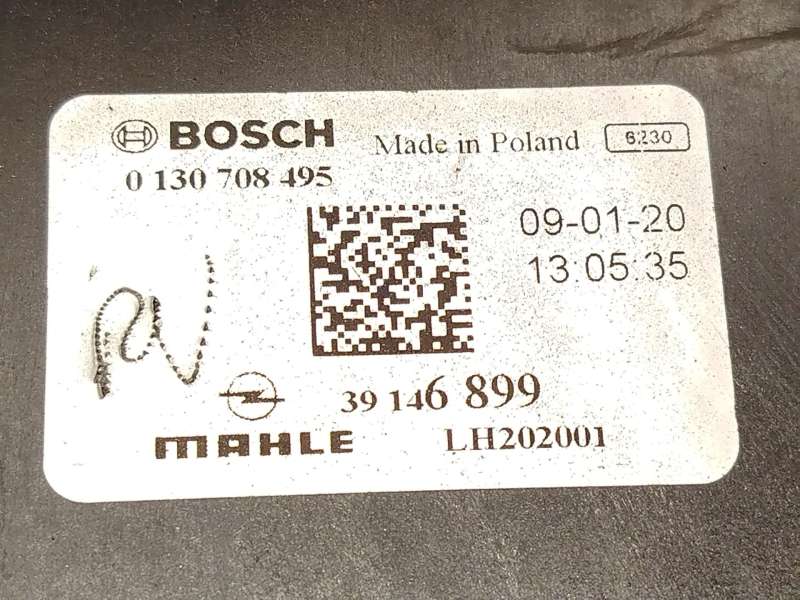 Recambio de electroventilador para opel astra k (b16) 1.2 turbo (68) referencia OEM IAM 39146899 3137234131 0130708495 - Azul 4