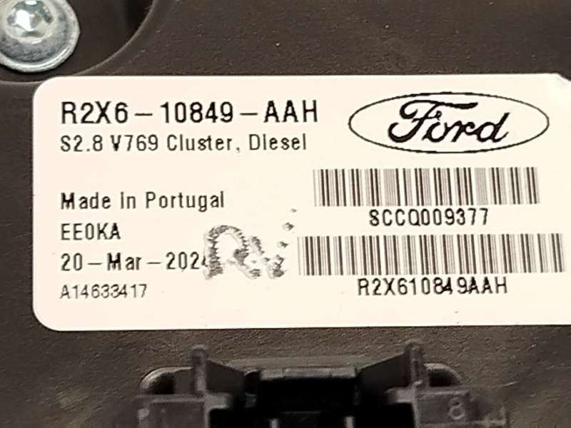 Recambio de cuadro instrumentos para ford tourneo courier 1.0 ecoboost referencia OEM IAM R2X610849AAH 2797783 - Azul 5