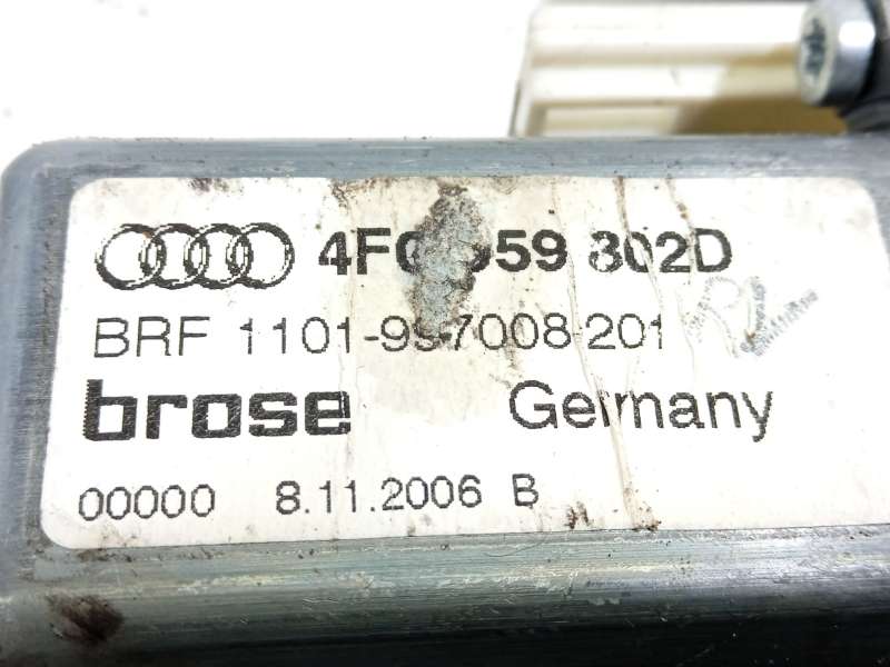 Recambio de elevalunas delantero derecho para audi a6 c6 (4f2) 2.7 tdi referencia OEM IAM 4F0837462D - Gris 6