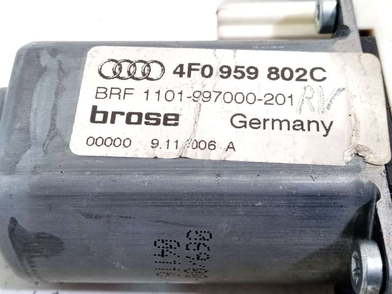 Recambio de elevalunas trasero derecho para audi a6 c6 (4f2) 2.7 tdi referencia OEM IAM 4F0839462B  4F0959802C - Gris 4