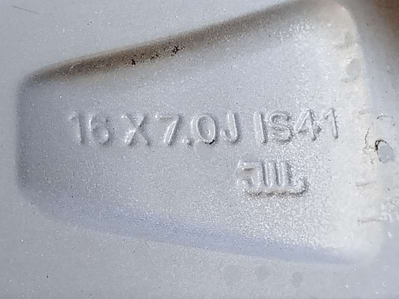 Recambio de llanta para opel astra k (b16) 1.2 turbo (68) referencia OEM IAM 39024544 - Azul 8
