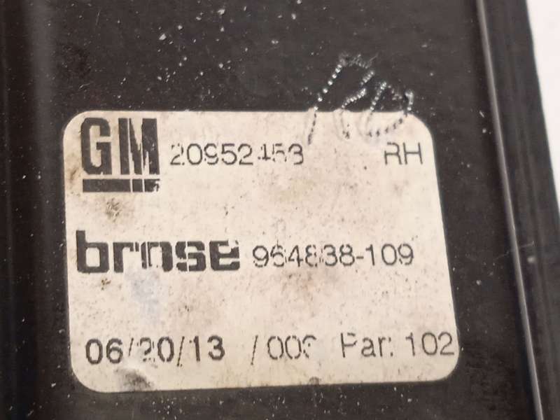 Recambio de elevalunas delantero derecho para opel insignia berlina selective referencia OEM IAM 20951582  20952453 - Gris 5
