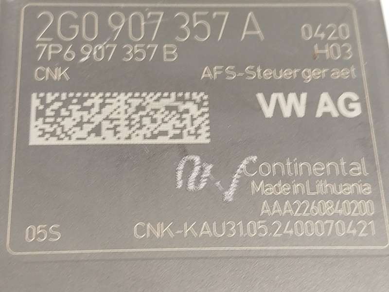 Recambio de modulo electronico para volkswagen taigo (cs1) 1.5 tsi referencia OEM IAM 2G0907357A 7P6907357B AAA22608402 - Blanco 4