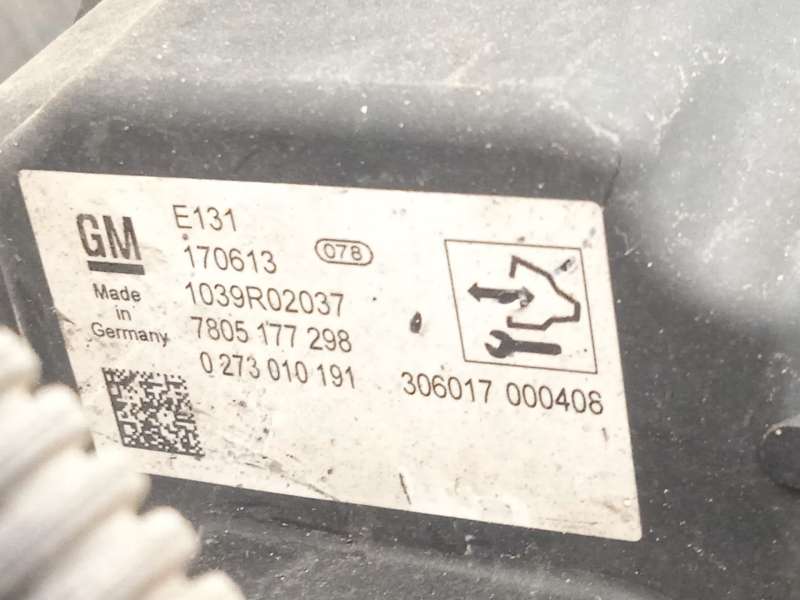 Recambio de cremallera direccion para opel insignia berlina selective referencia OEM IAM P13376584 13376584 7805974828 - Gris 5