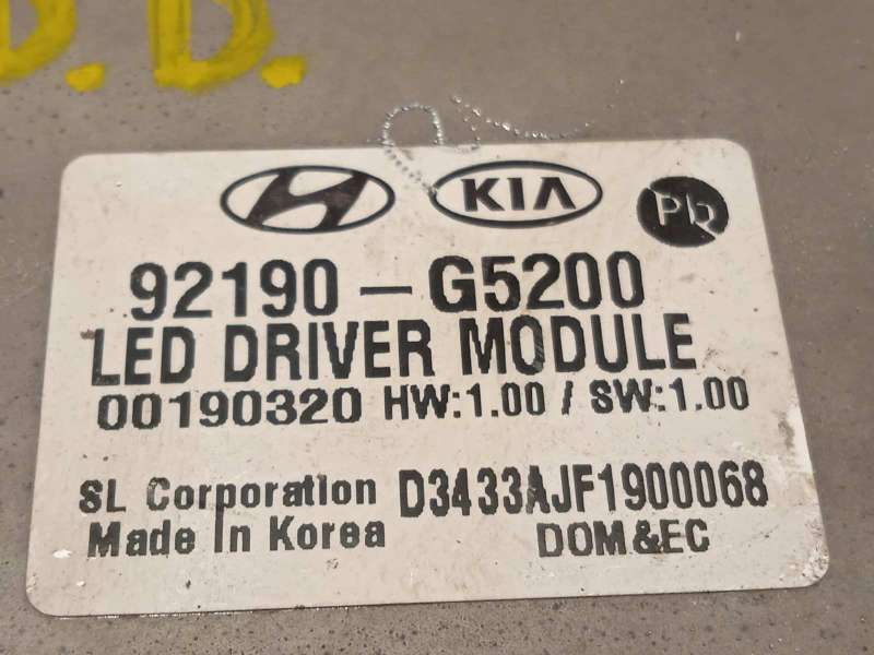 Recambio de centralita led derecha para kia niro drive referencia OEM IAM 92190G5200 - Azul 4