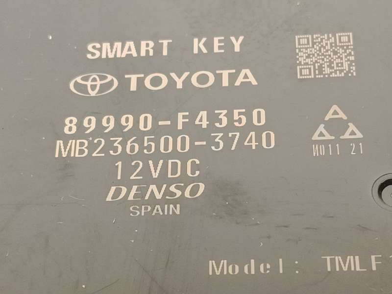 Recambio de modulo electronico para toyota c-hr (_x1_) 2.0 hybrid (maxh10) referencia OEM IAM 89990F4350  2365003740 - Blanco 5
