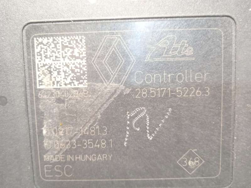 Recambio de abs para dacia sandero iii 1.0 tce 90 referencia OEM IAM 476600929R 28517152263 10022025314 5
